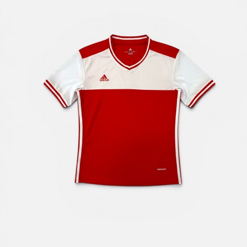 Adidas ClimaCool Γυναικεία Αθλητική Μπλούζα Κόκκινη/Λευκή M